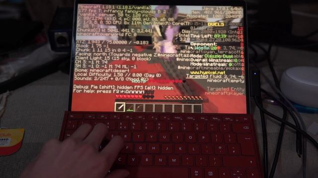 Minecraft Test on a Surface Pro 8 - Shocking results! смотреть онлайн
