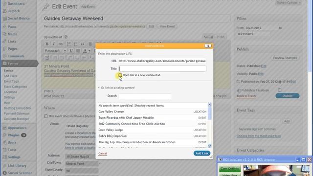 How to create a link in Wordpress posts смотреть онлайн