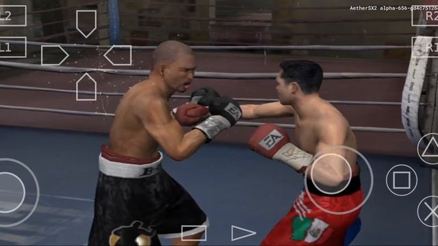 FIGHT NIGHT ROUND 3  MOBILE GAMEPLAY (AETHER SX2) EMULATOR