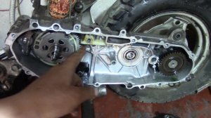 Устройство вариатора YAMAHA Mint 1YU