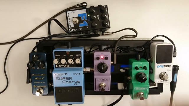 Boss CH1 Super Chorus Vs Ibanez Chorus Mini (AMT F1)