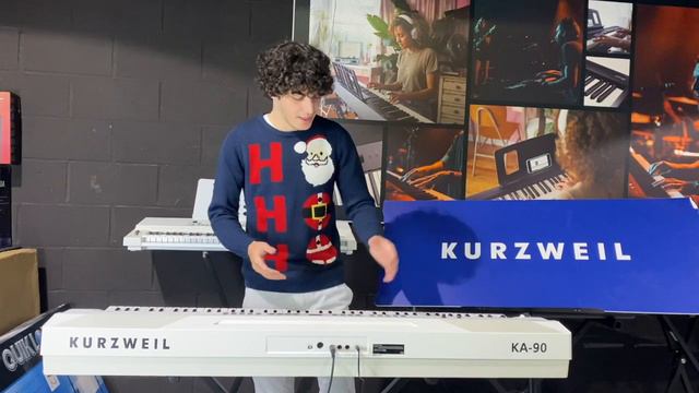 ¡DESCUBRE EL NUEVO PIANO DIGITAL KA90 DE KURZWEIL! смотреть онлайн