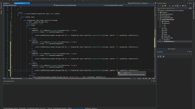 Telegram Bot - работа с кнопками и картинками смотреть онлайн