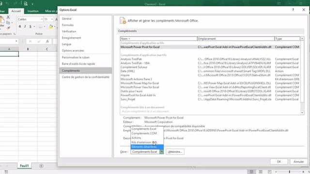 Etape 1 - Présentation de PowerPivot Excel 2016 смотреть онлайн