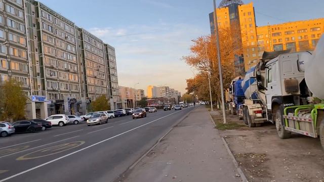 #астана.Иду на работу и рассказываю вчерашние некоторые события. смотреть онлайн