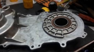 Ремонт редуктора снегохода BRP 1200