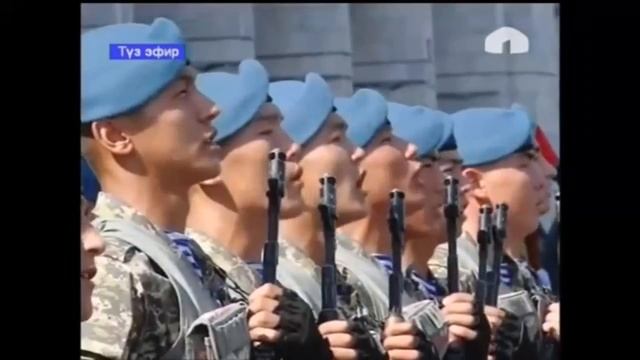 Гимн Кыргызстана на параду дня независимости Кыргызской Республики смотреть онлайн