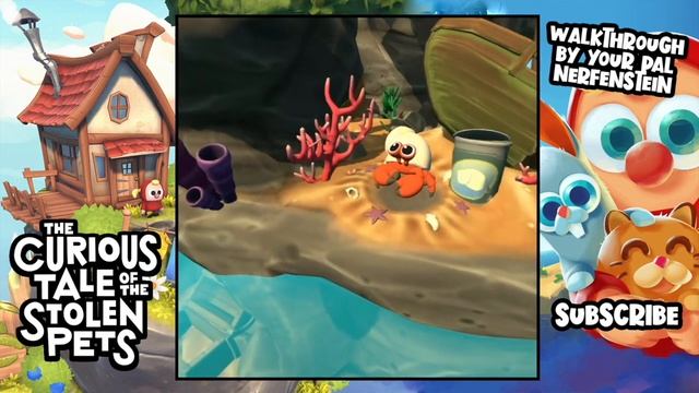 THE CURIOUS TALE OF THE STOLEN PETS PUZZLE & POCKETMONEY LOCATION WALKTHROUGH - Find everything. смотреть онлайн