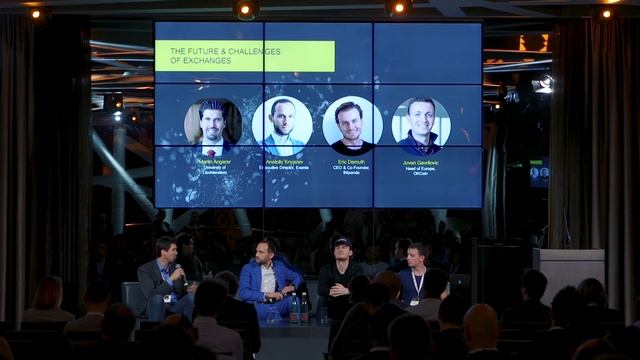 Blockchain Finance Forum | Panel: The future & challenges of exchanges смотреть онлайн