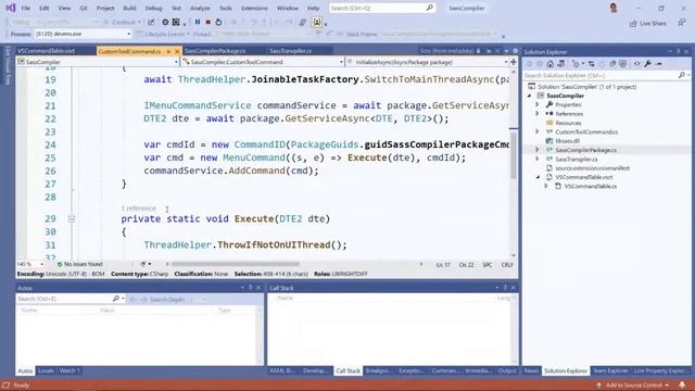 Writing Visual Studio Extensions with Mads - Single File Generators смотреть онлайн