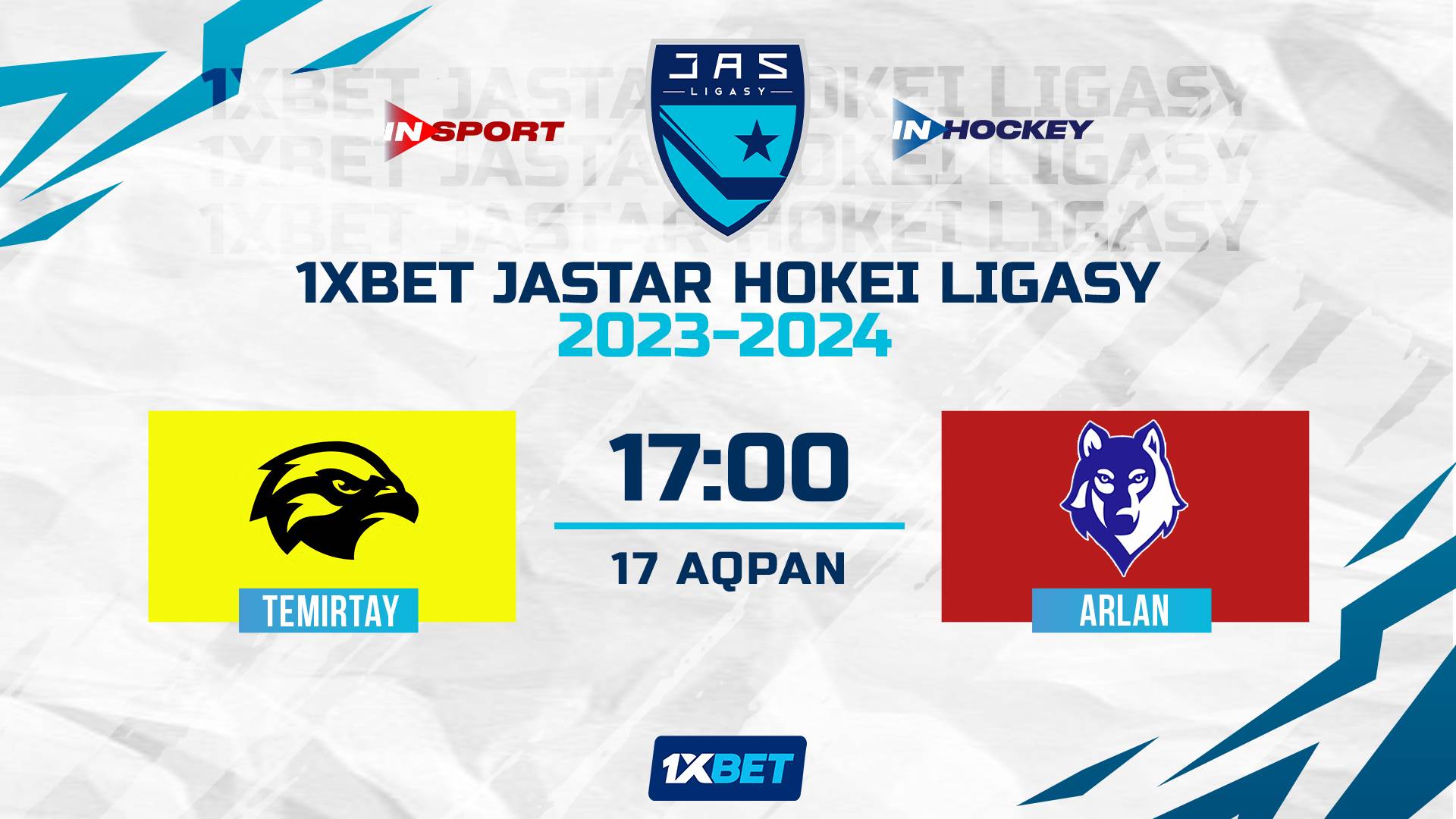 TEMIRTAÝ - ARLAN 17.02.24 ? 1xBet - JASTAR HOKEI LIGASY 2024