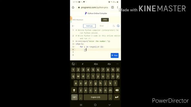 Python Program to Check Whether A number is prime or not||G_PROGRAMMING смотреть онлайн