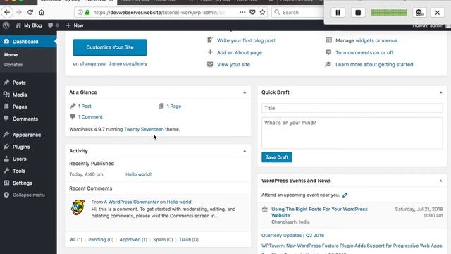 Simple WordPress Reset | WordPress Tutorial | WordPress Basics | Hindi смотреть онлайн