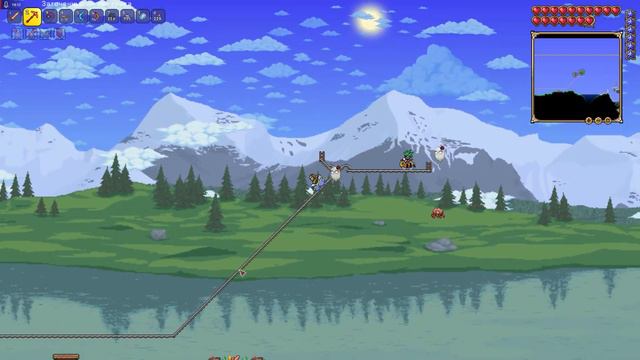 Terraria Мастер мод 4 серия; Скелет взорван в гробу смотреть онлайн