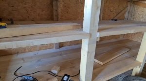 СТЕЛЛАЖ в гараж своими руками из дерева