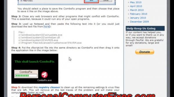Search Engine Redirect Virus Fix