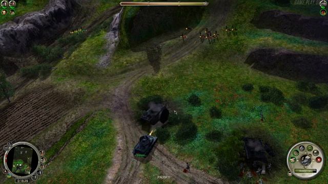 Rush for Berlin. German campaign. Mission 7 "Oderbruch" [HD 1080p 60fps] смотреть онлайн