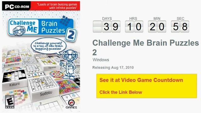 Challenge Me Brain Puzzles 2 PC Countdown смотреть онлайн