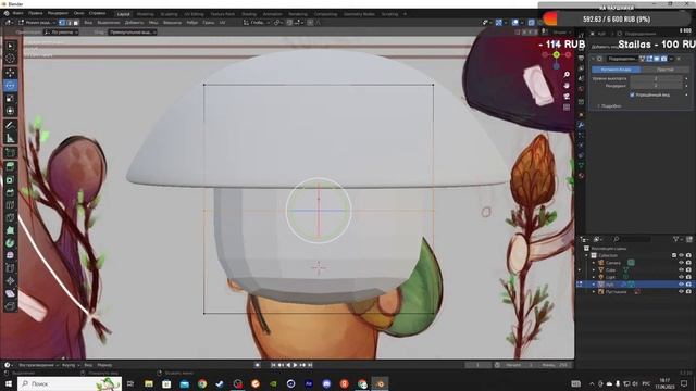 Прохожу инструктаж для чайников по blender смотреть онлайн