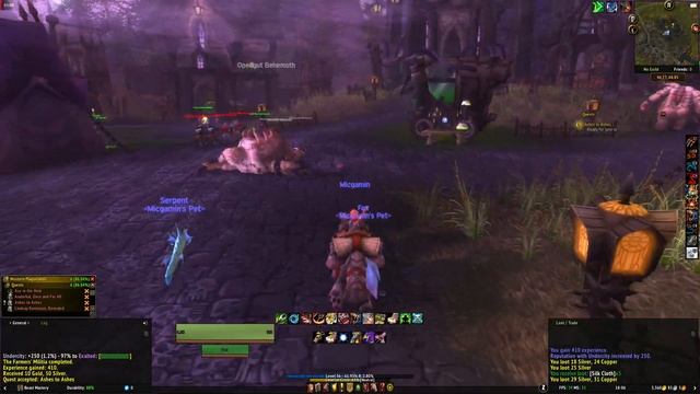 Ashes to Ashes WoW MMORPG TBC Quest Guide смотреть онлайн