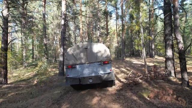 Вездеход ТМ -140М с новой кабиной смотреть онлайн