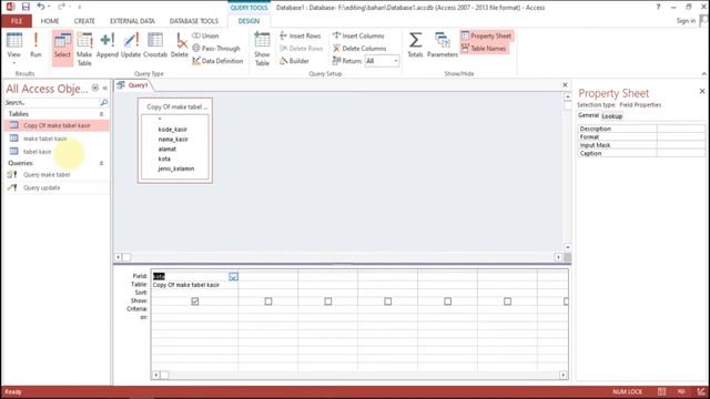 Cara menggunakan QUERY DELETE di ACCESS 2013 Part#3 смотреть онлайн