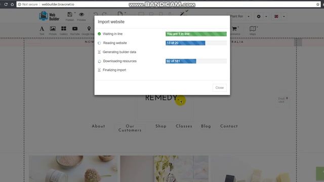 Import any web design you want into Bravo Net Web Builder смотреть онлайн