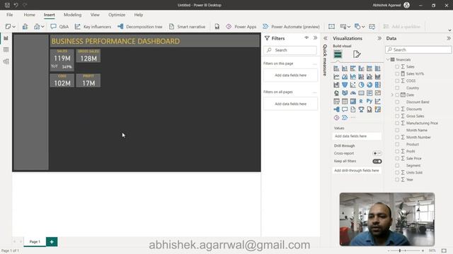 Power BI Dashboard for Finance Data | Build End to End KPI Dashboard for Finance смотреть онлайн