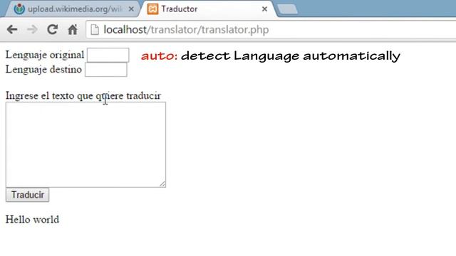 PHP - Conexion con el traductor de Google смотреть онлайн