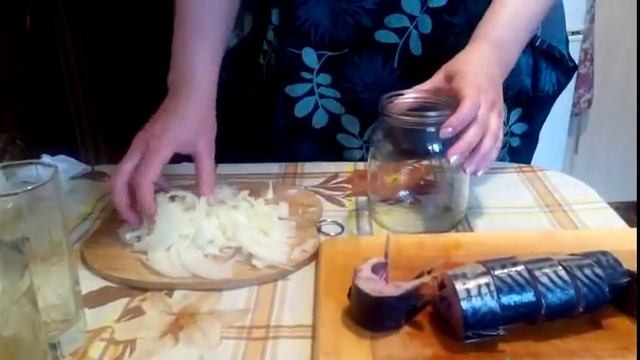 Скумбрия маринованная. Это ооочень вкусно!
