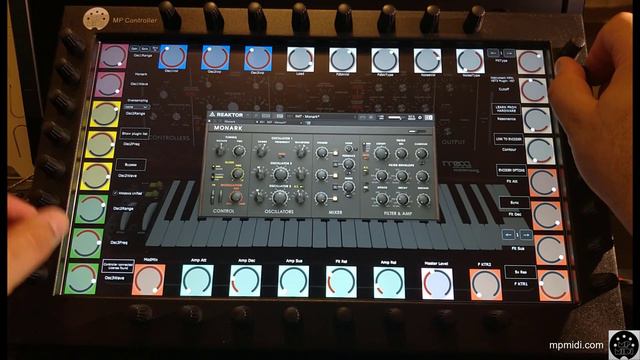 MP MIDI Controller And The Almighty Native Instruments Monark