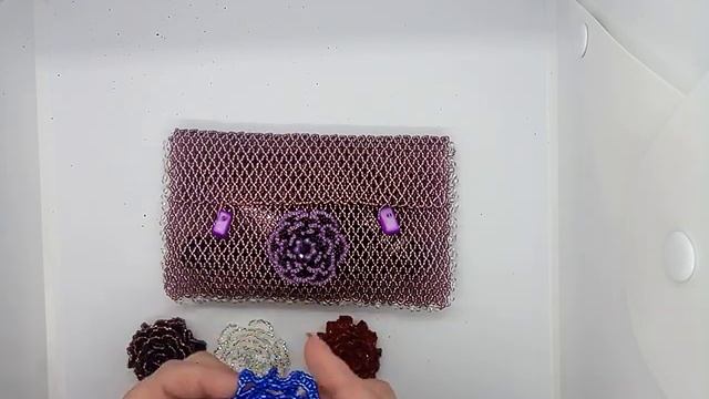Косметичка из бисера . смотреть онлайн