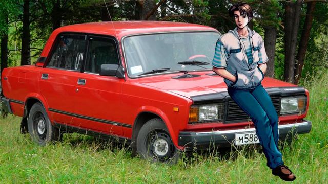 [Mashup] Такуми решил подрифтить на вишнёвой семёрке