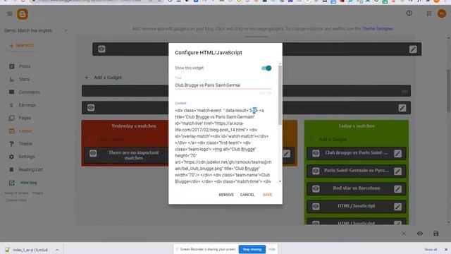 Best Live Streaming Template for blogger смотреть онлайн