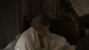 Пузатый барин тарабанил жену сзади, муж покорно смотрел. Обязанности сенной девки