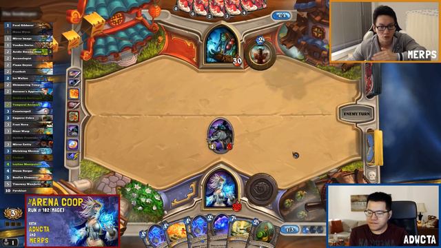 Hearthstone Arena Coop #182 (Mage) смотреть онлайн
