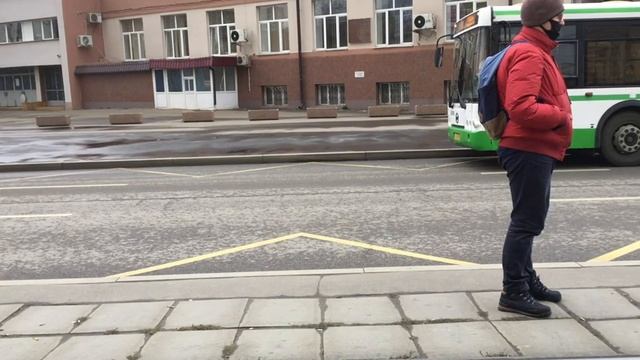 Поездка на трамвае 36 от метро Новогиреево до Метрогородка смотреть онлайн