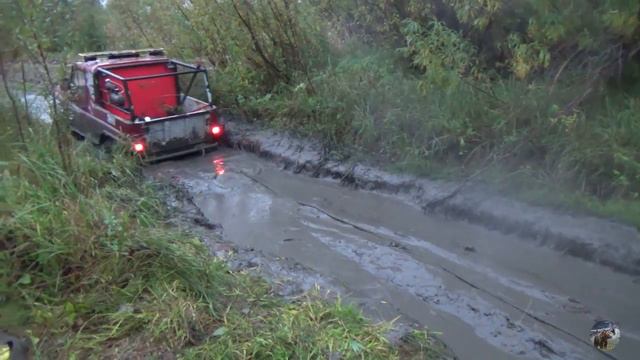 УАЗы по непроходимой грязи в Курумоче смотреть онлайн