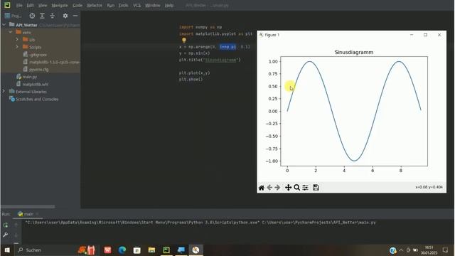 Python I Wissenschaftl. Diagramme mit Matplotlib I смотреть онлайн