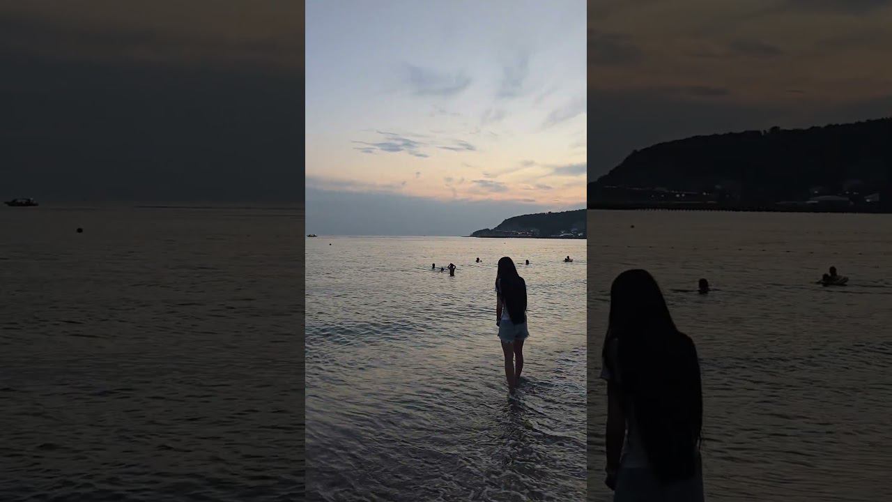 Пляж Лермонтово #лето #travel #2024 смотреть онлайн