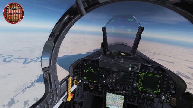 Save Georgia: Difficult Long Range Mission - F16 Fighter Sweep and F18 SEAD/DEAD - DCS World смотреть онлайн