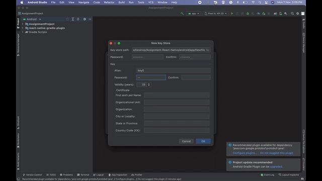 How to make Signed apk/Release apk in react native смотреть онлайн