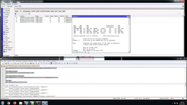 HOTSPOT & PPPOE CONNECTION ON SAME INTERFACE SETUP FROM SCRATCH смотреть онлайн