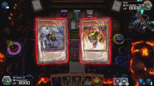 Yu-Gi-Oh! Master Duel: Skull Servants vs D/D/D Oracle Healing смотреть онлайн