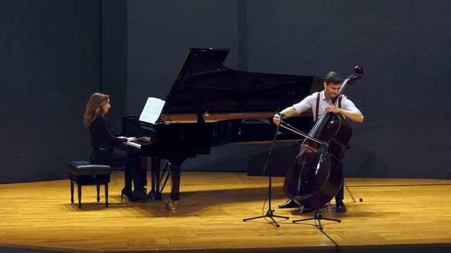 Giovanni Bottesini: Elegia Nr. 3, Dominik Wagner, Elif Sahin