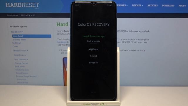 Recovery Mode In REALME C3 – How To Enable Recovery Features