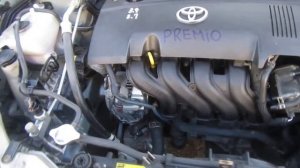 Запуск ДВС 1NZ-FE Toyota Premio NZT260 [Prem01]