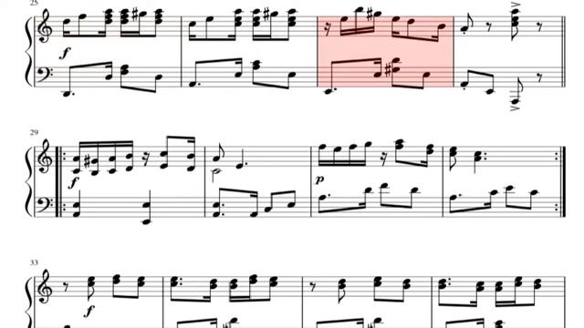 La Cumparsita Piano Sheet Music смотреть онлайн
