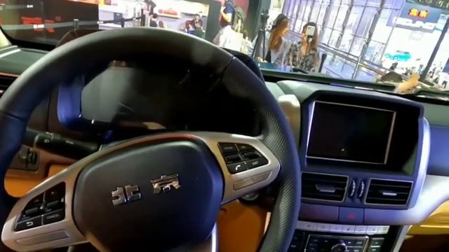 China's BAIC Copies The Mercedes-AMG G63 6x6 In Beijing Auto BJ80