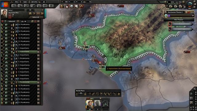 HURRICANE IRMA VS AMERICA - HURRICANES IN HEARTS OF IRON 4 HOI4 MOD смотреть онлайн